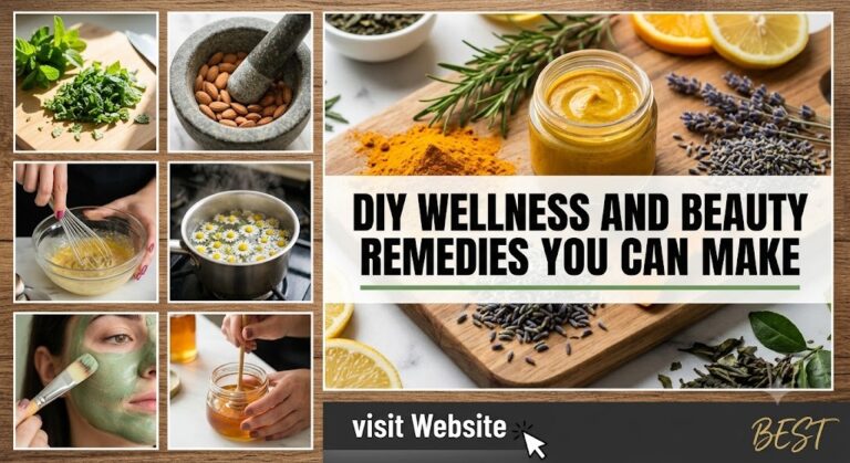 DIY Wellness and Beauty Remedies You Can Make