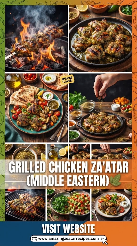 Grilled Chicken Za’atar (Middle Eastern)