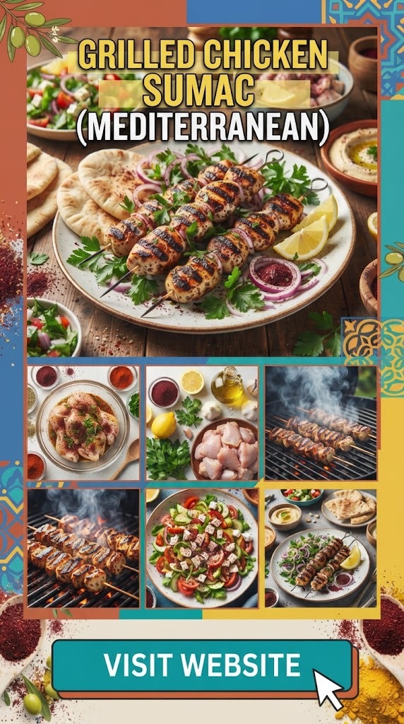 Grilled Chicken Sumac (Mediterranean)