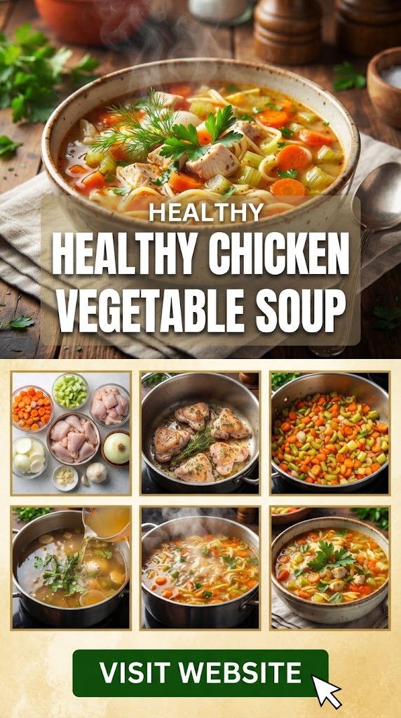 Healthy Chicken and Vegetable Soup