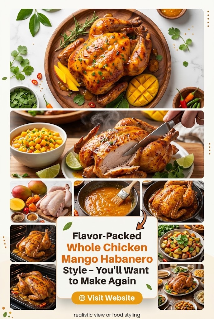 Flavor-Packed Whole Chicken Mango Habanero Style – You’ll Want to Make Again